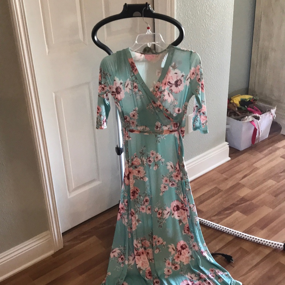 Floral maxi